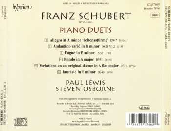 CD Franz Schubert: Piano Duets 117005