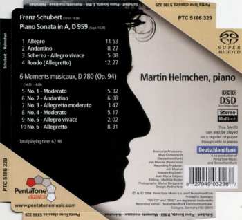 SACD Franz Schubert: Piano Sonata In A, D.959 / 6 Moments Musicaux 174386