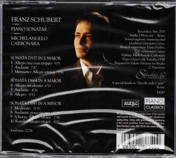 CD Franz Schubert: Piano Sonatas (E Major D157 A Major D664 A Minor D845) 333029