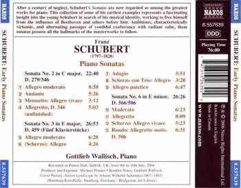 CD Franz Schubert: Piano Sonatas Nos. 2, 3 And 6 252859