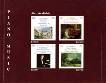 CD Franz Schubert: Piano Sonatas Nos. 2, 3 And 6 252859