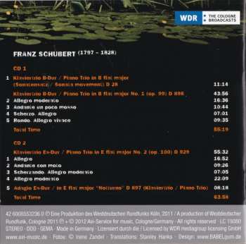 2CD Franz Schubert: Piano Trios 187476