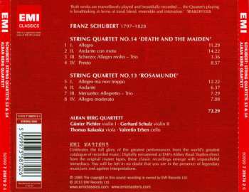 CD Franz Schubert: String Quartets No.13 'Rosamunde' / No.14 'Death And The Maiden' 285433
