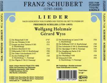 CD Franz Schubert: Schiller-Lieder 244178