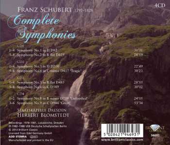 4CD Franz Schubert: Complete Symphonies 113636