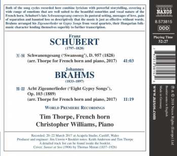 CD Franz Schubert: Schwanengesang; Acht Zigeunerlieder 179589