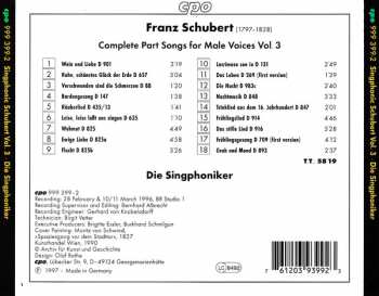 5CD/Box Set Franz Schubert: Singphonic Schubert (Complete Edition ) 122245