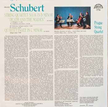 LP Franz Schubert: String Quartet No.14 In D Minor / Quartettsatz In C Minor 278930