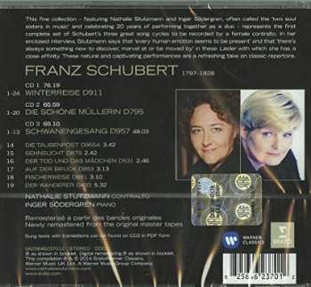 3CD Franz Schubert: Song Cycles: Winterreise・Die Schöne Müllerin・Schwanengesang 270959