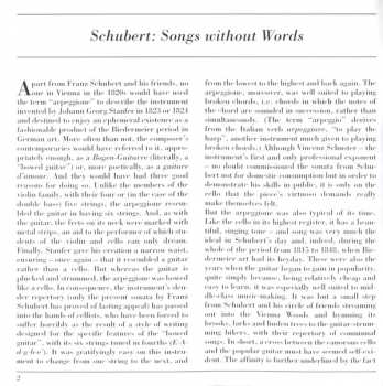 CD Franz Schubert: Songs Without Words 419048