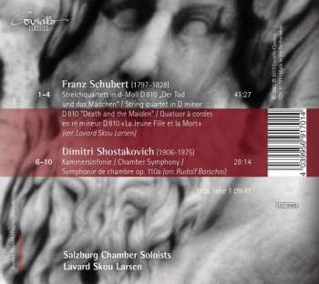 CD Franz Schubert: Streichquartett Nr. 14 D-moll Op. Posth. D 810 "Der Tod Und Das Mädchen" / Kammersinfonie Op.110a 319657