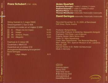 CD Franz Schubert: Streichquintett C-Dur - Ouvertüre c-Moll 314012