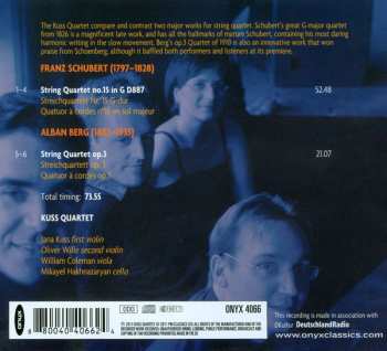 CD Franz Schubert: String Quartet D887 / String Quartet Op. 3 