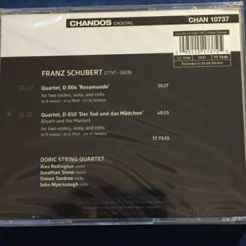 CD Franz Schubert: String Quartets 338116