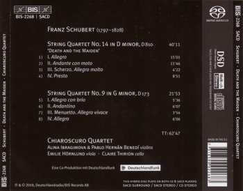 SACD Franz Schubert: String Quartets (No. 14 In D Minor 'Der Tod Und Das Mädchen, No. 9 In G Minor) 118119