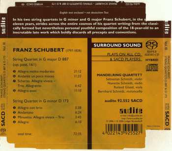 SACD Franz Schubert: String Quartets (String Quartet In G Major D 887 · String Quartet In G Minor D 173) 319747