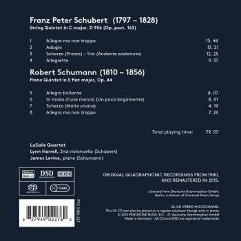 SACD Franz Schubert: String Quintet In C Major / Piano Quintet In E Major 312588