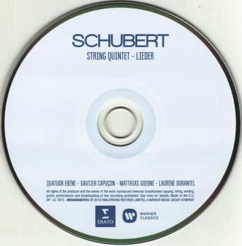 CD Franz Schubert: String Quintet – Lieder 46920