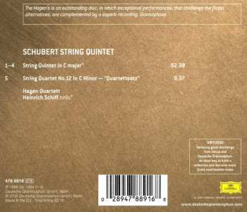 CD Franz Schubert: String Quintet / String Quartet No. 12
