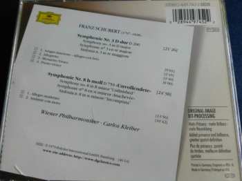 CD Franz Schubert: Symphonien Nos. 3 & 8 »Unvollendete · Unfinished · Inachevée« 44923