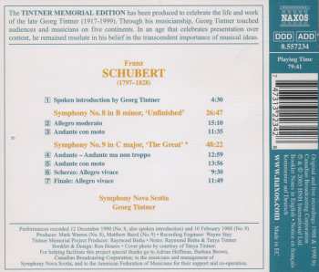 CD Franz Schubert: Symphonies Nos. 8 'Unfinished' And 9 'The Great' 221256
