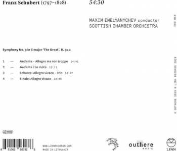 CD Franz Schubert: Symphony No. 9 In C Major, 'The Great' 192914