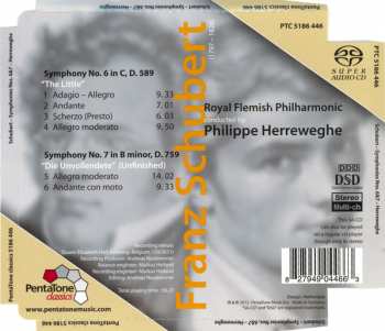 SACD Franz Schubert: Symphony No.7 (8) 'Die Unvollendete', Symphony No.6 174217