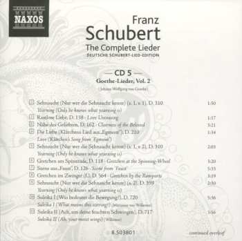 38CD/Box Set Franz Schubert: The Complete Lieder (Deutsche Schubert-Lied-Edition) 524010