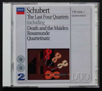 2CD Franz Schubert: The Last Four Quartets 428779