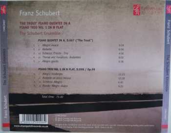 CD Franz Schubert: 'The Trout' Piano Quintet In A / Piano Trio No.1 In B Flat 338175