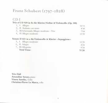 2CD Franz Schubert: Trios - Sonate "Arpeggione" - Fantasie 309263