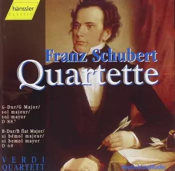 F. Schubert Streichquartette: G-Dur D 887 / B-Dur D 68