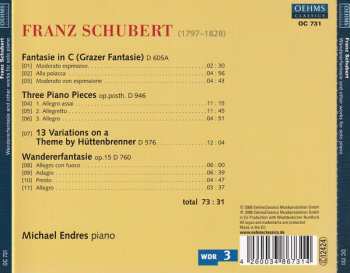 CD Franz Schubert: Wandererfantasie And Other Works For Piano Solo 192715