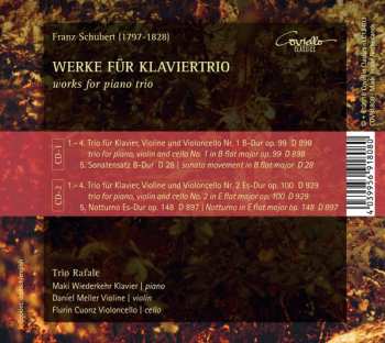 2CD Franz Schubert: Werke Für Klaviertrio 320875