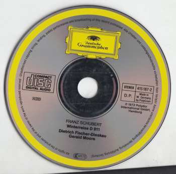CD Franz Schubert: Winterreise 44653