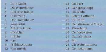 CD Franz Schubert: Winterreise 330723