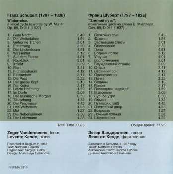 CD Franz Schubert: Winterreise 327856