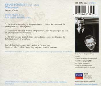 CD Franz Schubert: Winterreise 45107