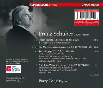 CD Franz Schubert: Works For Solo Piano: Volume 3 333787