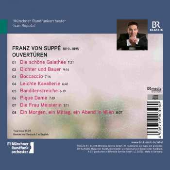 CD Franz von Suppé: Ouvertüren 302022