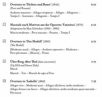 SACD Franz von Suppé: Overtures And Marches 287088