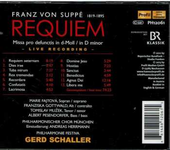 CD Franz von Suppé: Requiem 396366
