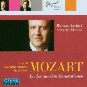 Album Franz Xaver Mozart: Mozart - Lieder Aus Drei Generationen