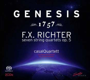 Album Franz Xaver Richter: Genesis 1757 - Seven String Quartets Op. 5