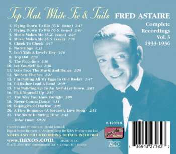 CD Fred Astaire: “Top Hat, White Tie & Tails” - Fred Astaire Complete Recordings Vol. 3 1933 - 1936 309343