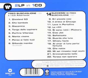 CD Fred Buscaglione: Fred Buscaglione E I Suoi Asternovas / 14 Successi di Fred Buscaglione 490241