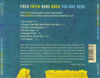 CD Fred Frith: You Are Here 381701