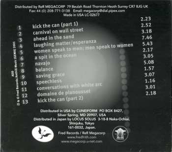 CD Fred Frith: Speechless