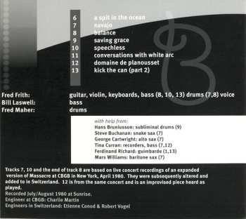 CD Fred Frith: Speechless