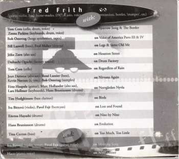 CD Fred Frith: Step Across The Border 121759